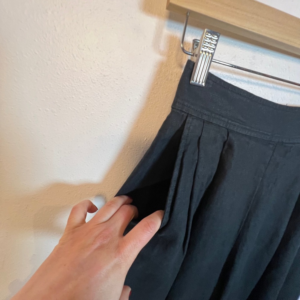 Outerknown Eclipse Pleated Linen Sailor Pants Cro… - image 5